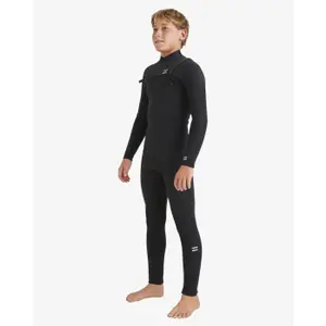 Wetsuit voor kinderen Billabong Foil 5/4 mm Chest Zip image-2