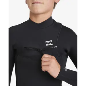 Wetsuit voor kinderen Billabong Foil 5/4 mm Chest Zip image-4