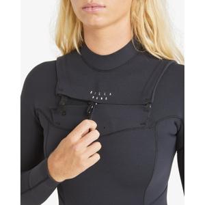 Women's wetsuit Billabong Salty Dayz 4/3 mm Chest Zip image-6