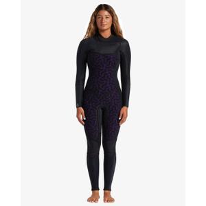 Women's wetsuit Billabong Synergy 4/3 mm Chest Zip image-1