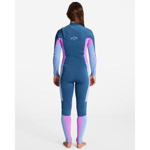 Women's wetsuit Billabong Synergy 4/3 mm Chest Zip image-2