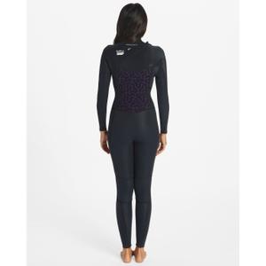 Women's wetsuit Billabong Synergy 4/3 mm Chest Zip image-3