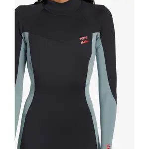 Vrouwen wetsuit Billabong Foil 4/3 mm Back-Zip image-3