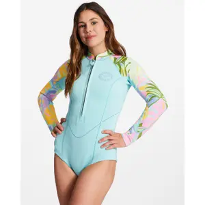 Women's wetsuit Billabong Salty Dayz 2/2mm Less-Zip image-3
