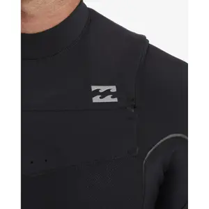 Surf suit Billabong Furnace Natural 3/2 mm Chest Zip image-5