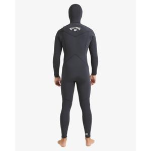 Hooded wetsuit Billabong Absolute Natural 5/4 mm Chest Zip image-3