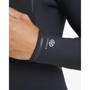 Hooded wetsuit Billabong Furnace Natural 5/4 mm Chest Zip image-1