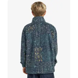 Zipped high-neck fleece for kids Billabong Boundary image-3