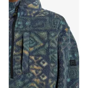 Zipped high-neck fleece for kids Billabong Boundary image-5