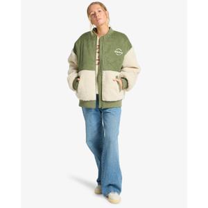 Oversize bomberjakke til kvinder Billabong New Wave image-1