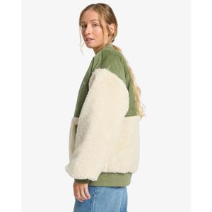 Oversize bomberjakke til kvinder Billabong New Wave image-3