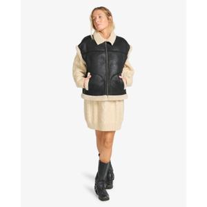 Kurtka damska z sztucznego shearlingu Billabong Night Light image-1