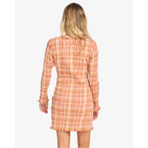 Vestito donna a maniche lunghe Billabong Check Me Out image-2