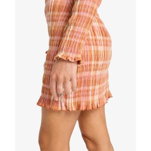 Vestito donna a maniche lunghe Billabong Check Me Out image-5