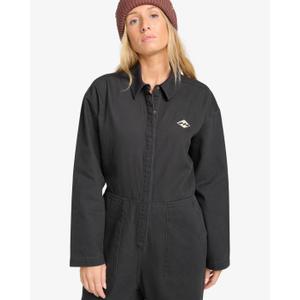 Kombinezon z cordurowej bawełny damski Billabong Take The Road image-3