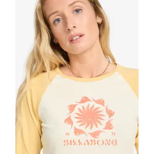 Damen Raglan T-Shirt Billabong Beach Club image-4