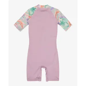 Combinaison shorty de surf fille Billabong Billie Front-Zip image-1