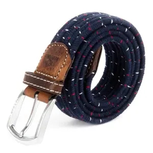 Elastische gevlochten riem Billybelt club Grenadine image-0