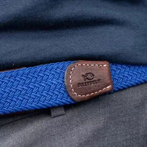 Elastischer Flechtgürtel Billybelt Bleu Roi image-1