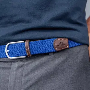 Elastischer Flechtgürtel Billybelt Bleu Roi image-2