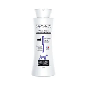 White hair shampoo for dogs Biogance White Snow image-0