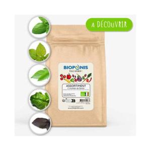 Basilikblandning Bioponis (x5)