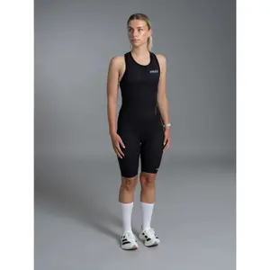 Short sleeveless triathlon suit for women Bioracer Epic Aqua image-2