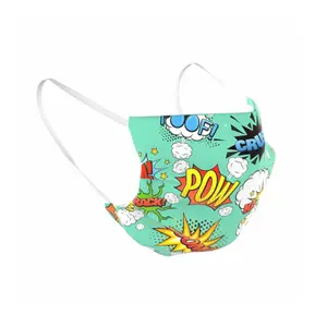 Children's cartoon face mask Bioracer image-0