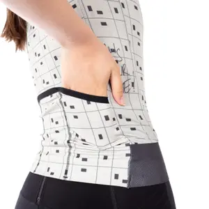 Damski jersey Bioracer Epic Bit Map image-3