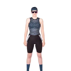 Camiseta interior de mujer Bioracer NS Bit Map image-1