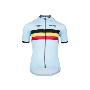Short sleeve jersey Bioracer Belgium Bodyfit 2.0 image-0