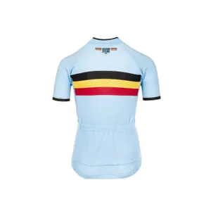 Short sleeve jersey Bioracer Belgium Bodyfit 2.0 image-1