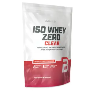 Proteína - fruta tropical Biotech USA Iso Whey Zero image-0