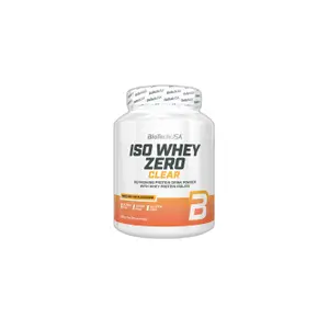Proteína - té helado de melocotón Biotech USA Iso Whey Zero image-0