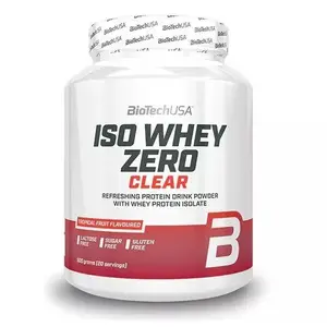 Proteína - fruta tropical Biotech USA Iso Whey Zero image-0