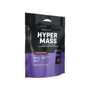 Energy drink powder cookies &amp; cream Biotech USA Hyper Mass image-0