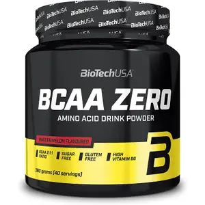 Tarros de aminoácidos Biotech USA bcaa zero - Pasteque - 360g image-0