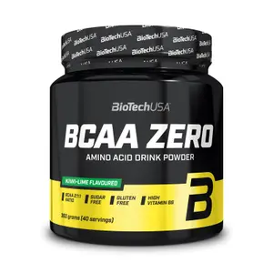 Tarros de aminoácidos Biotech USA bcaa zero - Kiwi-lime - 360g image-0