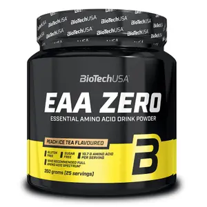 Tarros de aminoácidos Biotech USA eaa zero - Thé glacé aux pêches - 350g image-0