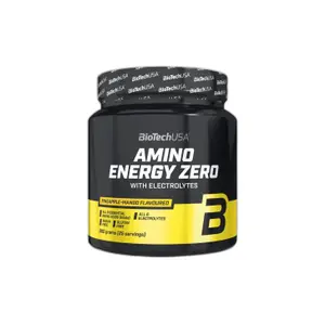 Tarros de aminoácidos con electrolitos Biotech USA amino energy zero - Lime - 360g image-0