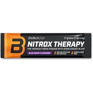 50 packets of booster Biotech USA nitrox therapy - Raisin bleu - 17g image-0