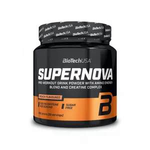 10er Pack Gläser Booster Biotech USA super nova - Orange-mangue - 282g image-0