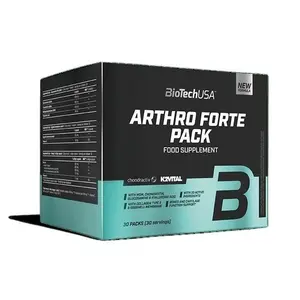 Glucosamine and chondroitin dietary supplement Biotech USA Arthro Forte Pack image-0