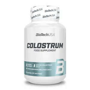 Pot de compléments alimentaire 60 capsules Biotech USA Colostrum image-0