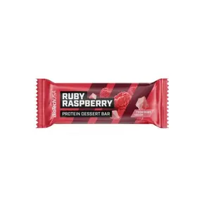 Barres de nutrition protéiné Framboise Biotech USA Dessert image-0