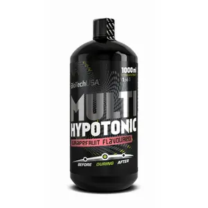 Förpackning med 12 multihypotoniska drycker Biotech USA - Pamplemousse - 1l image-0