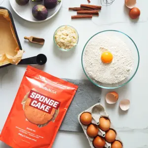 Complemento alimenticio Biotech USA Sponge Cake Baking Mix image-3