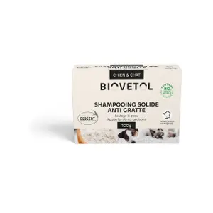 Festes Shampoo gegen Juckreiz Biovetol image-0