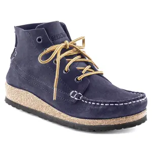Suede Leather Ankle Boots Child Birkenstock Marton image-1
