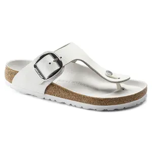 Infradito in pelle naturale donna Birkenstock Gizeh Big Buckle image-1